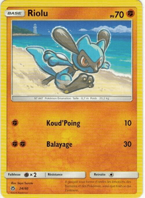 Riolu card