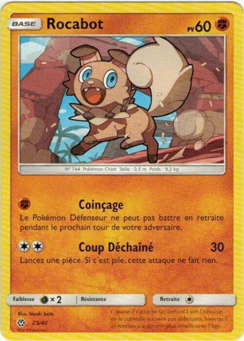 Rockruff card