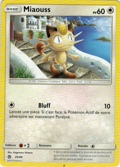 Meowth card