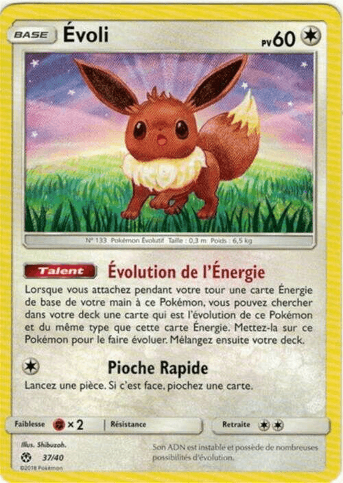 Eevee card