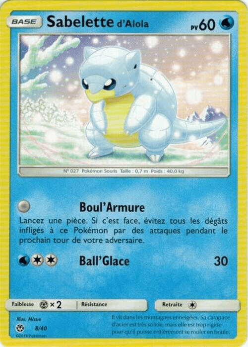 Alolan Sandshrew card