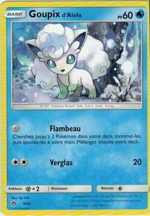 Alolan Vulpix card