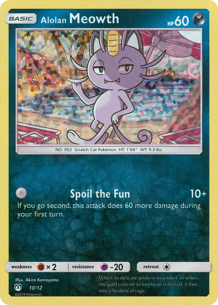 Alolan Meowth card