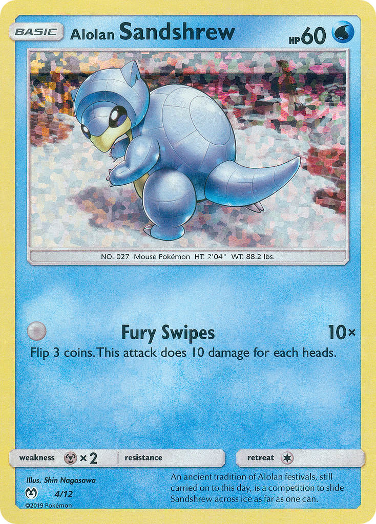 Alolan Sandshrew card