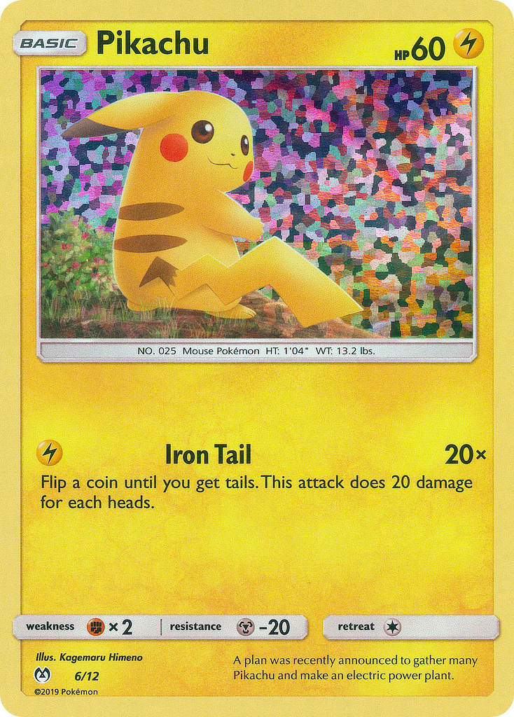 Pikachu card