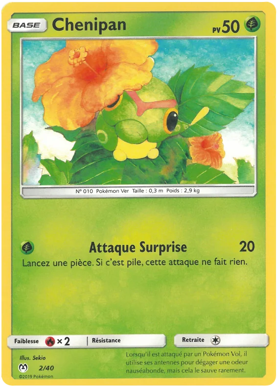 Caterpie card