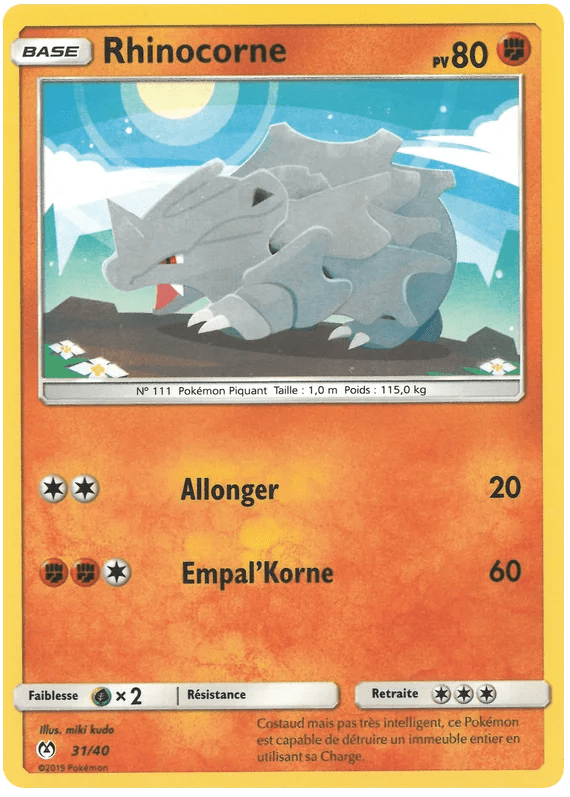 Rhyhorn card