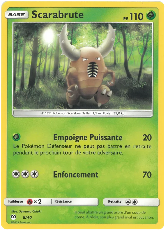 Pinsir card