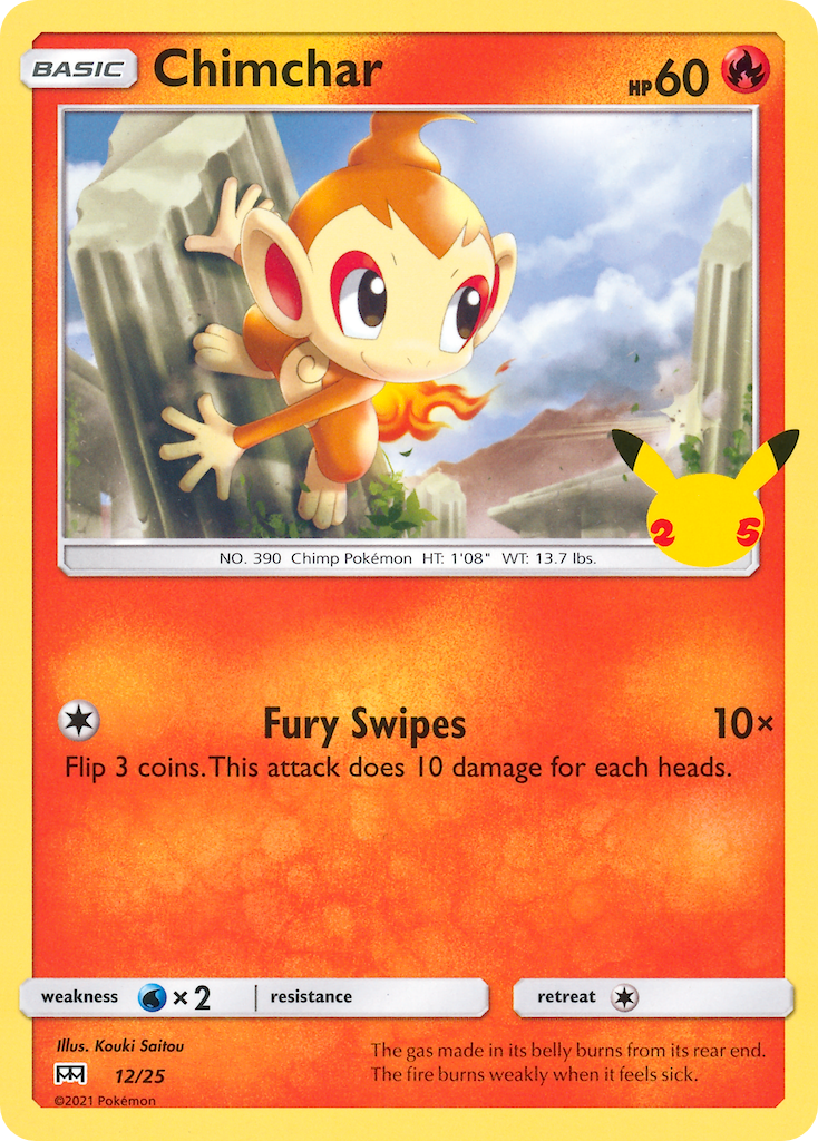 Chimchar card