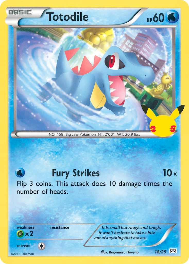 Totodile card