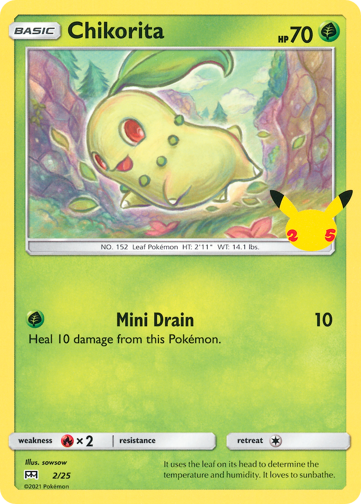 Chikorita card