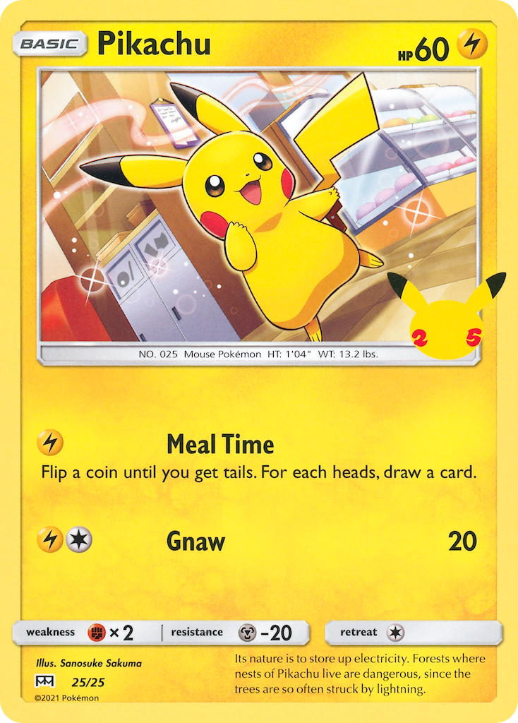 Pikachu card