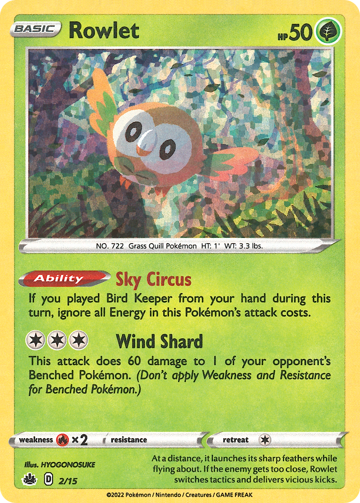 Rowlet card