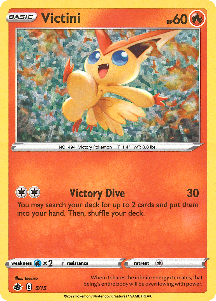 Victini card