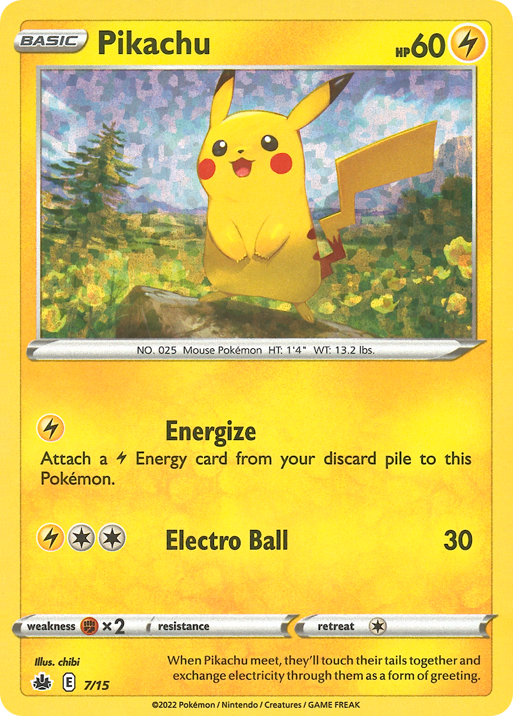 Pikachu card