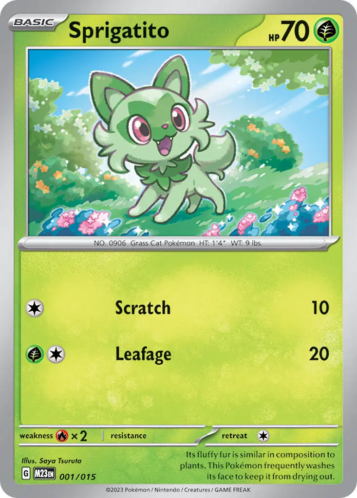 Sprigatito card