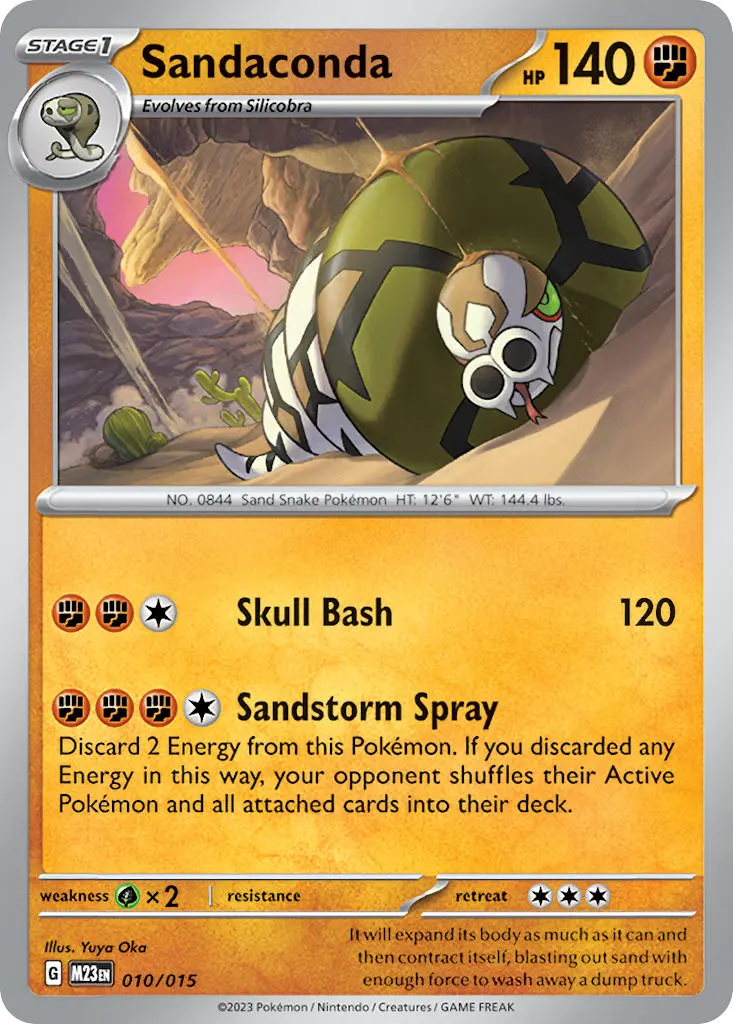 Sandaconda card