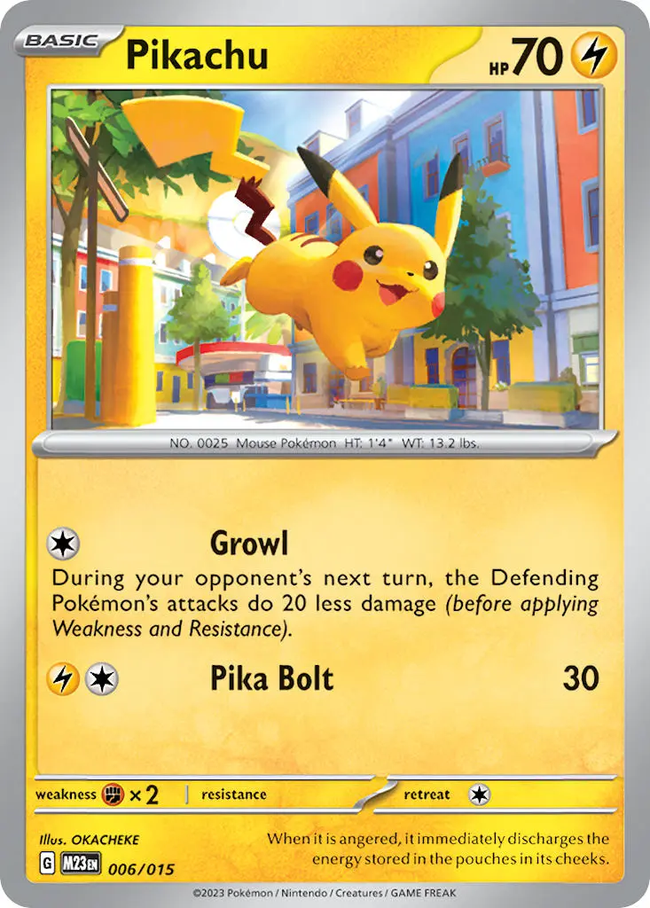 Pikachu card