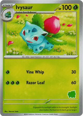 Ivysaur card