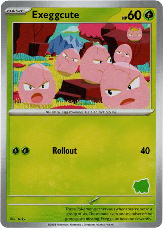 Exeggcute card