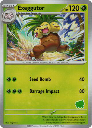 Exeggutor card