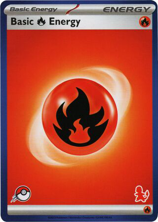 Fire energy card