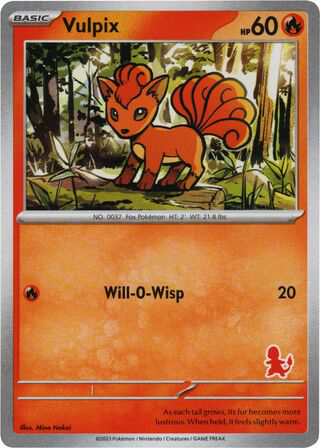 Vulpix card