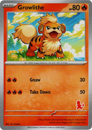 Growlithe card