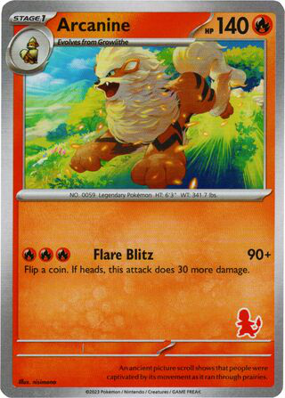 Arcanine card