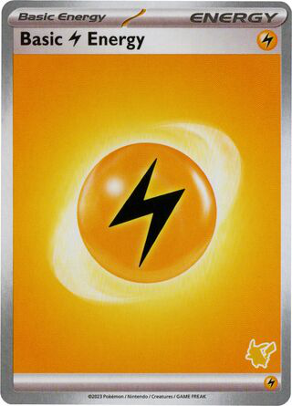 Lightning energy card