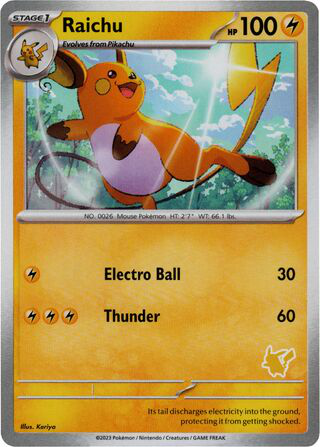 Raichu card