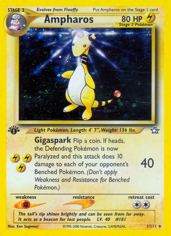 Ampharos card