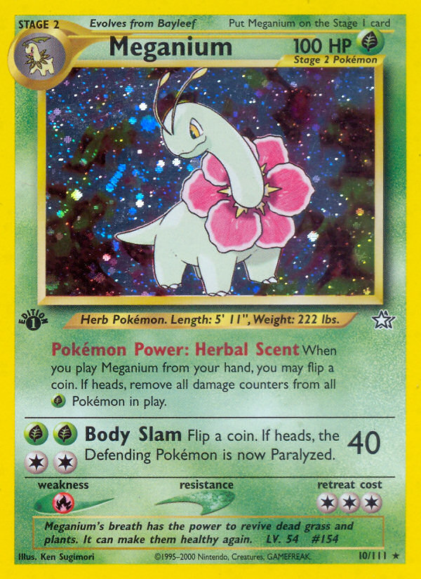 Meganium card