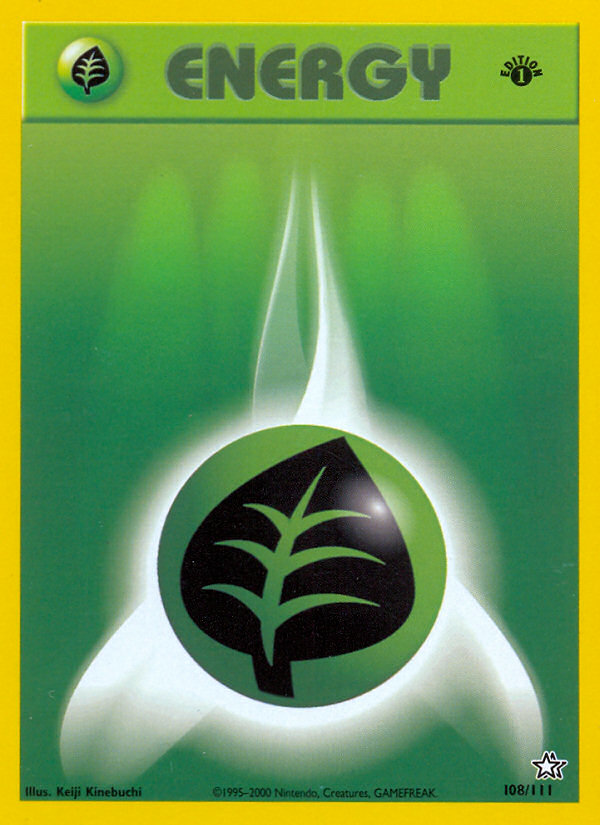 Grass Energy card