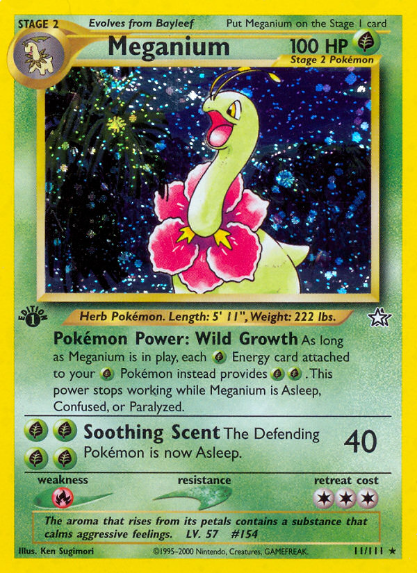 Meganium card