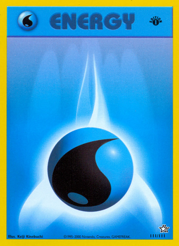 Water Energy card