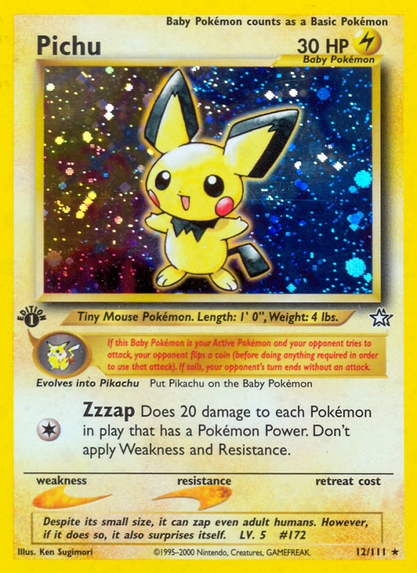 Pichu card