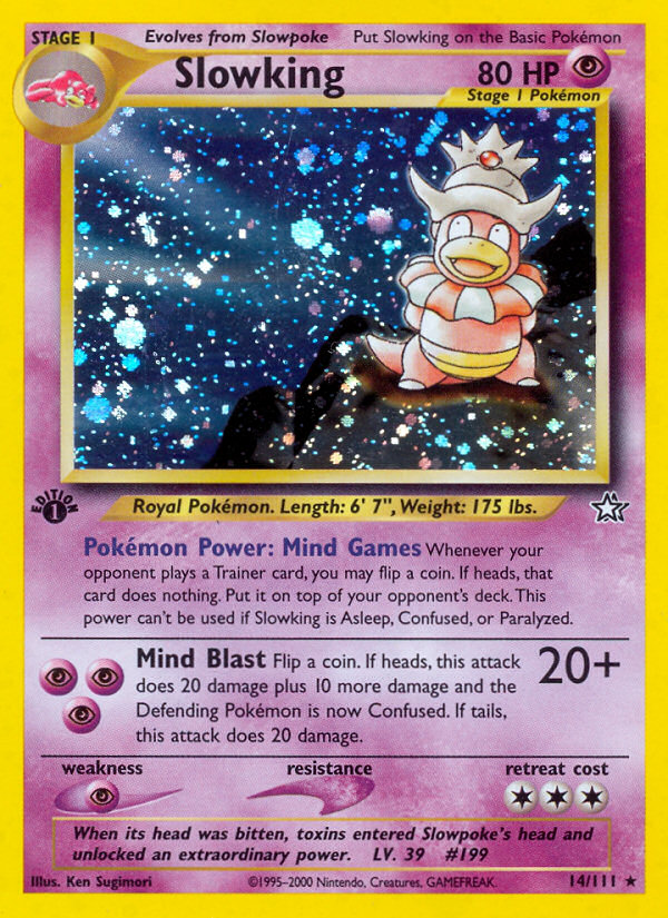 Slowking card