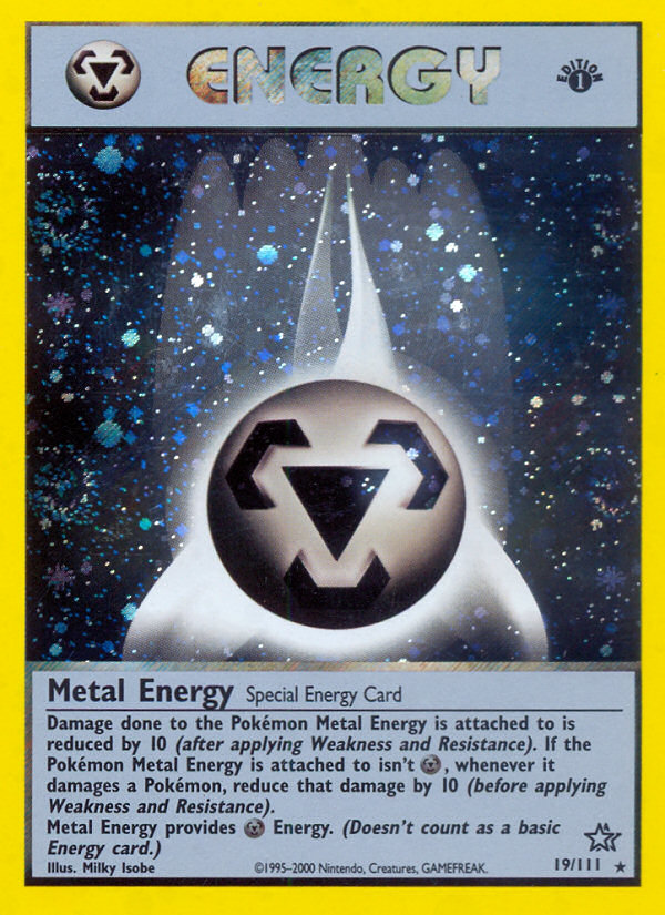 Metal Energy card