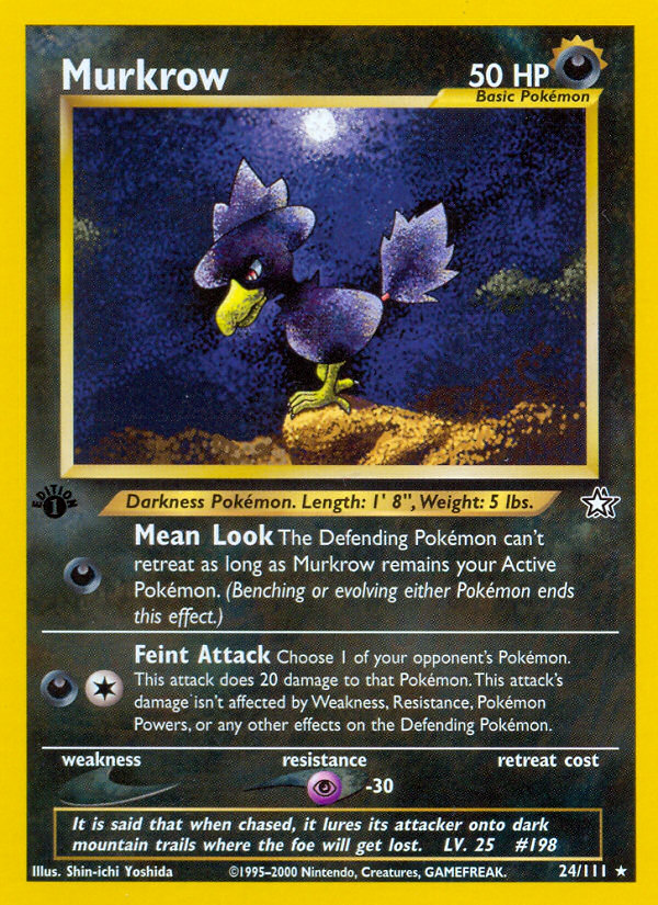 Murkrow card