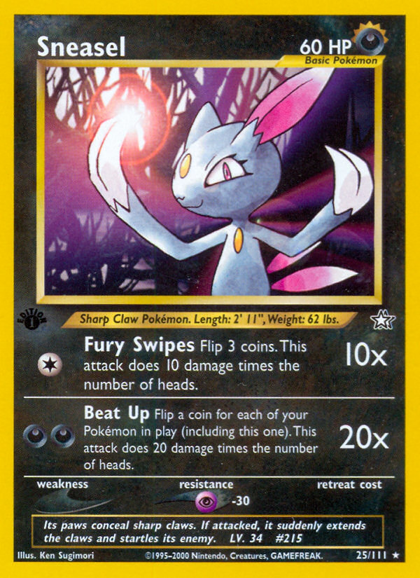 Sneasel card