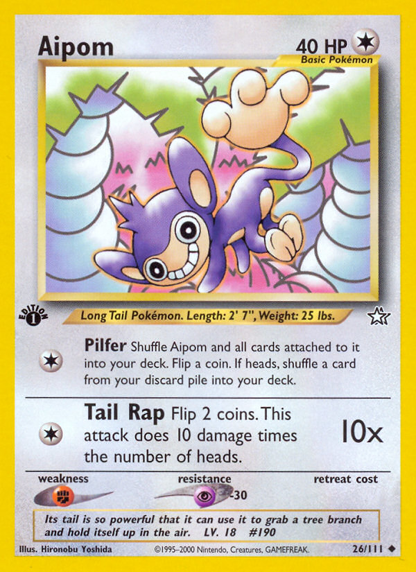 Aipom card