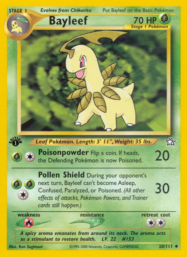 Bayleef card