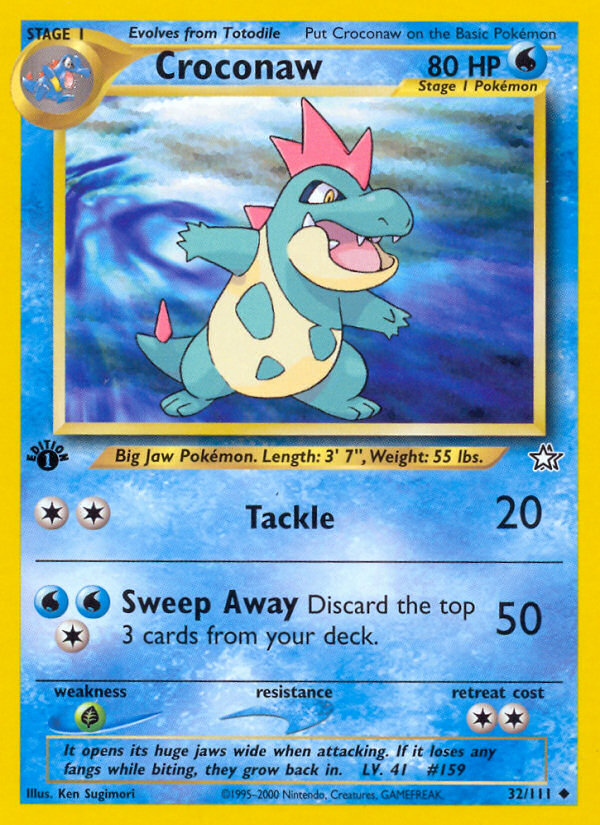 Croconaw card