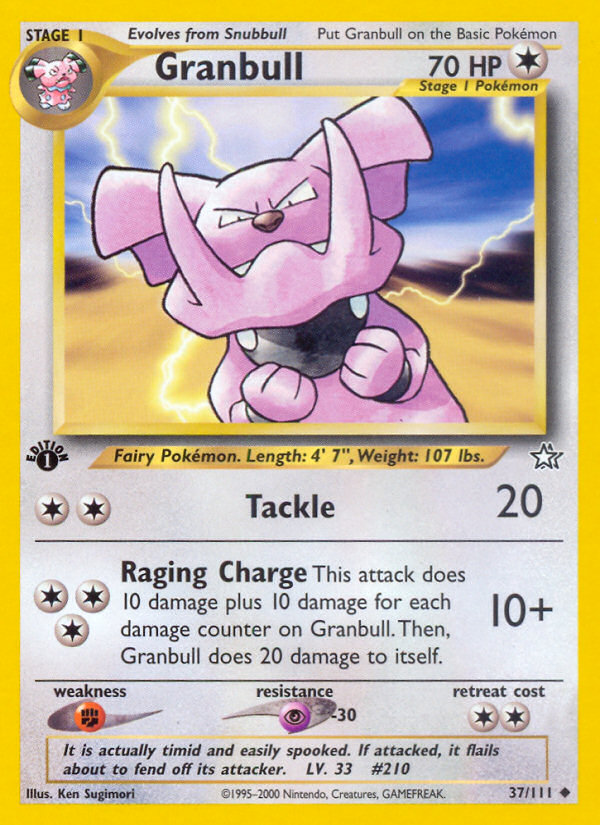 Granbull card