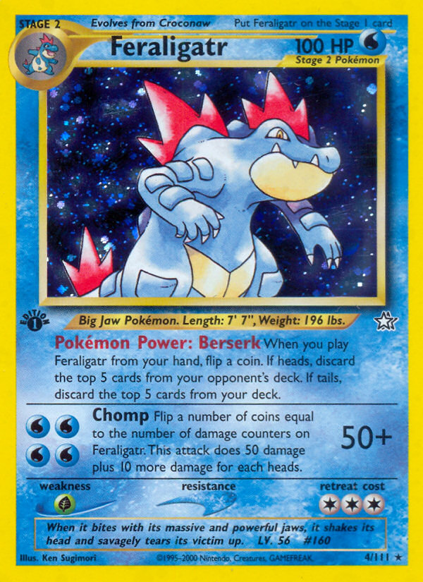 Feraligatr card