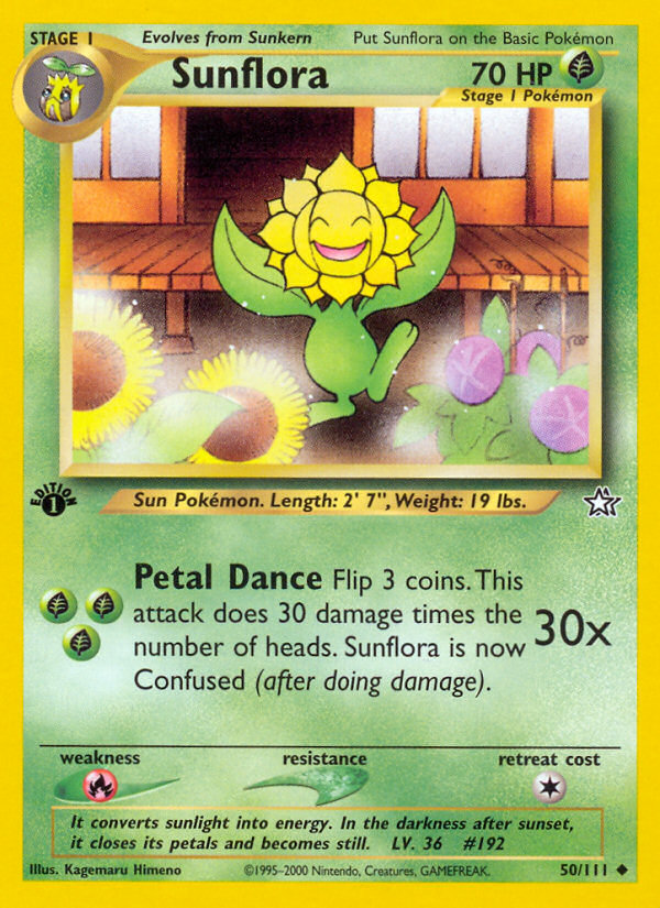 Sunflora card