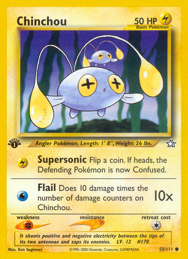 Chinchou card