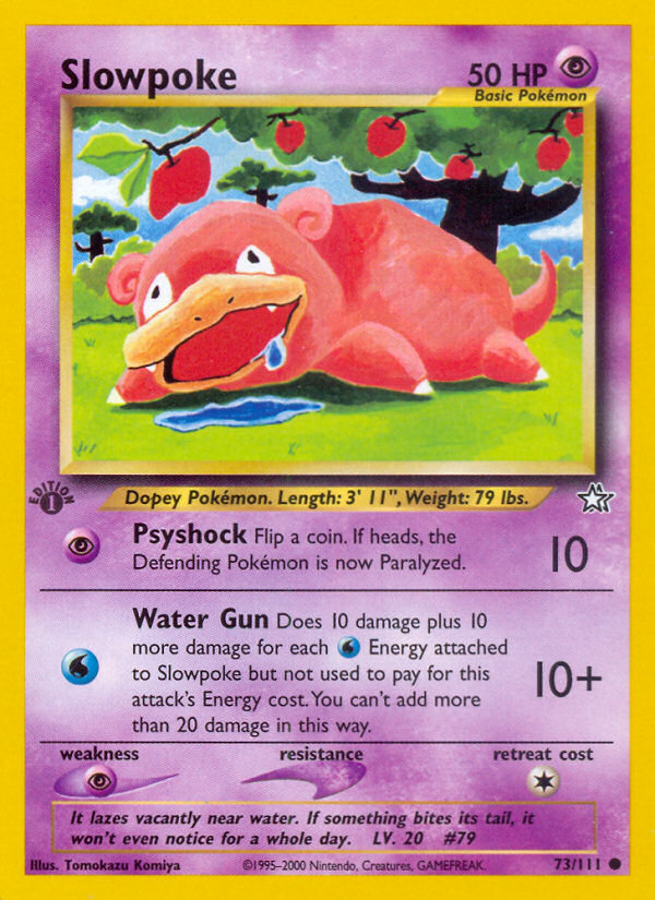 Slowpoke card