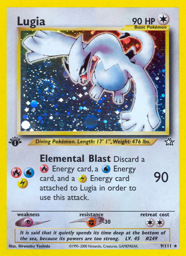 Lugia card